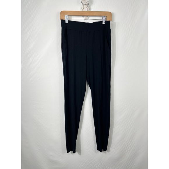 Eileen Fisher Pants - Eileen‎ Fisher Black Pull On Pants Womens XS Viscose Lycra Blend Stretch Comfort